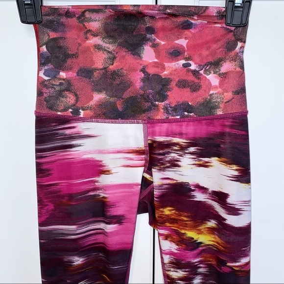 Lululemon | Wunder Under Crop High Rise Pigment Wind Berry 2 PGWB 21” Rise - Picture 7 of 9